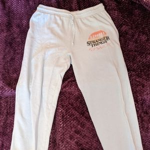 Stranger things sweatpants XL